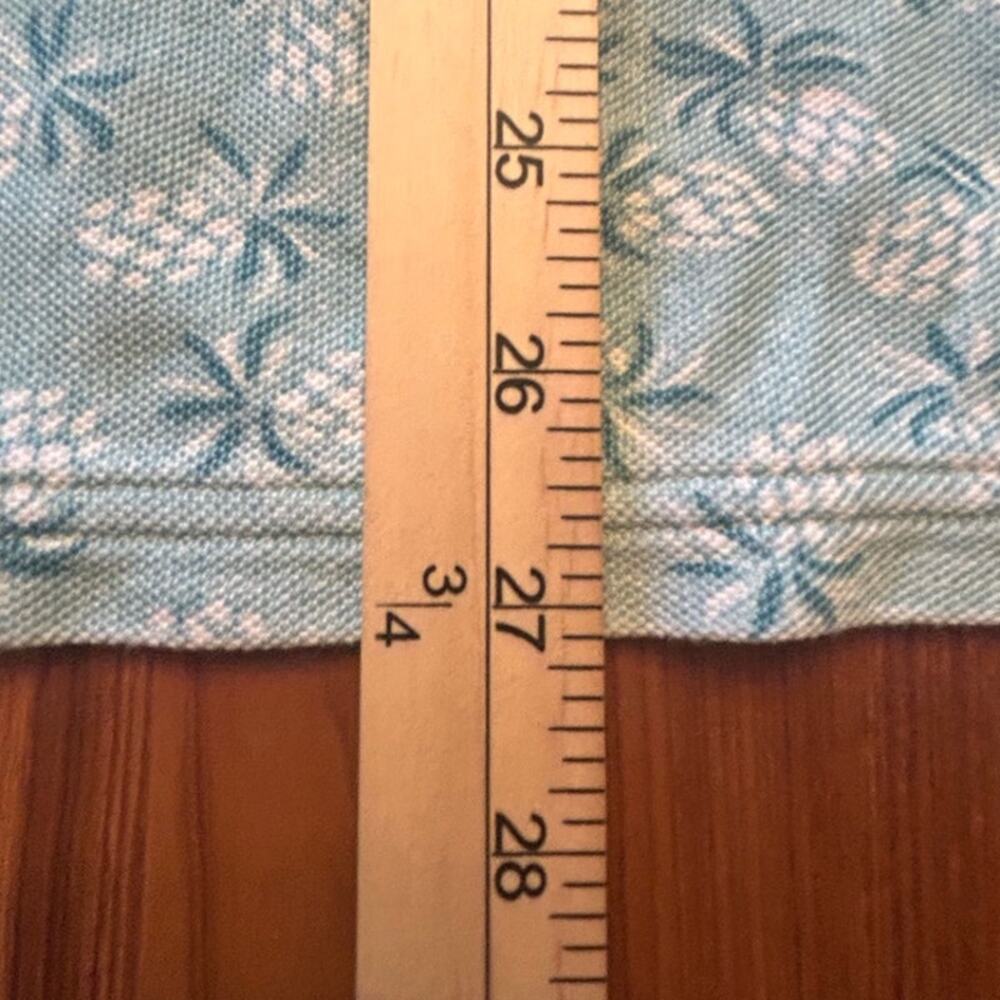 Tommy Bahama Men's IslandZone Blue Pineapple Print Marlin Polo Shirt XL - Picture 6 of 7